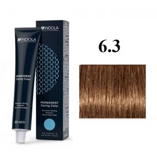 Стійка перманентна крем-фарба Indola 6.3 Русявий золотистий 60 мл