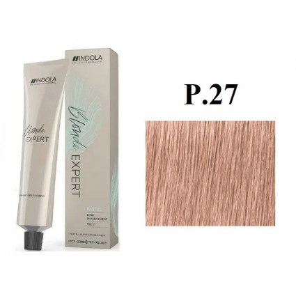 Стійка перманентна крем-фарба indola P. 27 Пастель перламутровий фіолетовий 60 мл