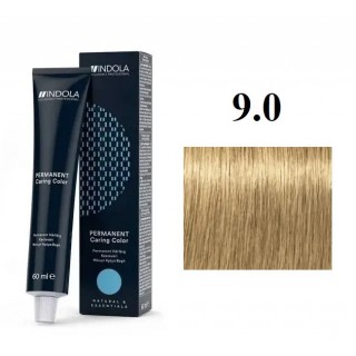 Стійка перманентна крем-фарба indola 9.0 Світлий блонд натуральний 60 мл