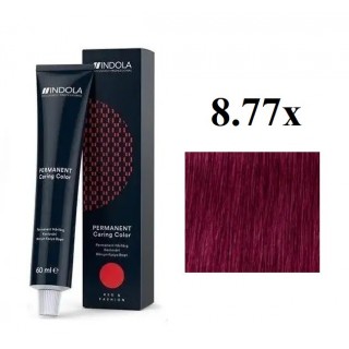 Стійка перманентна крем-фарба indola 8.77 х Світлий блонд екстра фіолетовий 60 мл