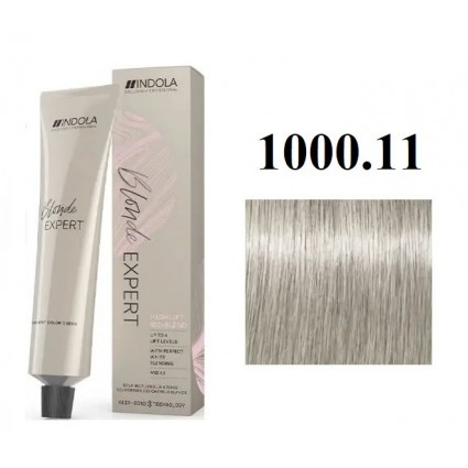 Стійка перманентна крем-фарба indola 1000.11 (H.11) Блондин крижаний 60 мл