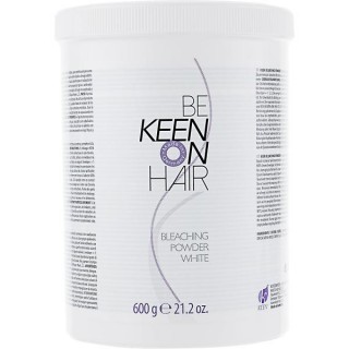 Блондувальний порошок для волосся Keen Bleaching Powder В білий 1000 г