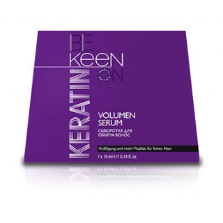 Ампульная сыворотка для  объема волос Keen Keratin Volumen Serum  (7 ампул по 10мл)