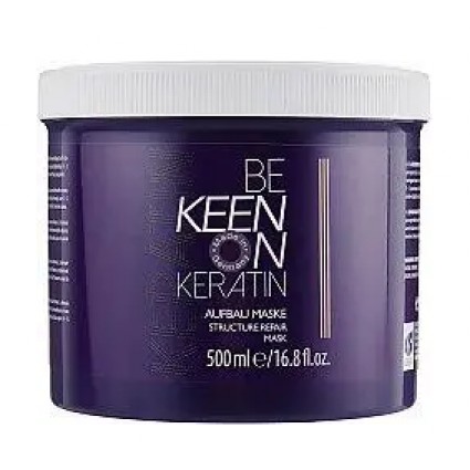 Маска для волосся Keen Keratin Aufbau Mask відновлювальна маска з кератином 500 мл Маска для волосся Keen Keratin Aufbau Mask відновлювальна маска з кератином 500 мл