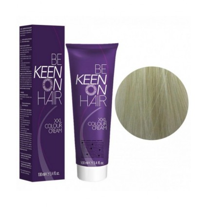 0.0 KEEN Стійка крем-фарба для волосся 100 мл (Супер освітлювач)
