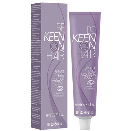 Крем-фарба для брів і вій Keen Smart Eyes Colour Cream чорна 60 мл.
