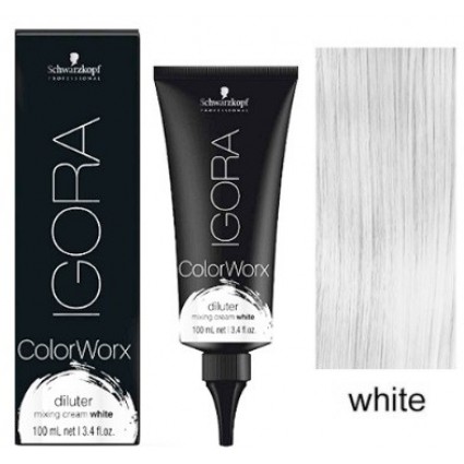 Фарба для волосся прямої дії Schwarzkopf Igora Color Worx Білий 100 мл Фарба для волосся прямої дії Schwarzkopf Igora Color Worx Білий 100 мл