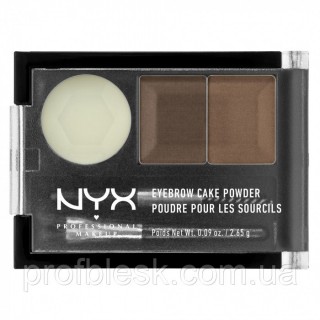 NYX Набор для бровей Eyebrow Cake Powder №5 (Brunette) 2,65 г