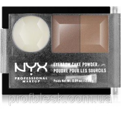 NYX Набор для бровей Eyebrow Cake Powder №6 (Blonde) 2,65 г