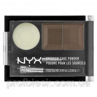 NYX Набор д/бровей Eyebrow Cake Powder №3 (Taupe) 2,65 г