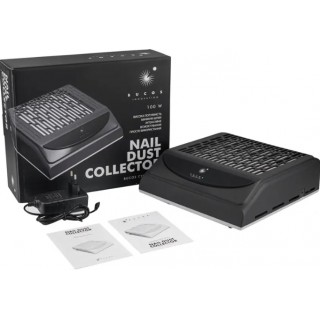 Витяжка для манікюру з фільтром НЕРА BUCOS CYCLONE V2 на 100W Графітова та USB
