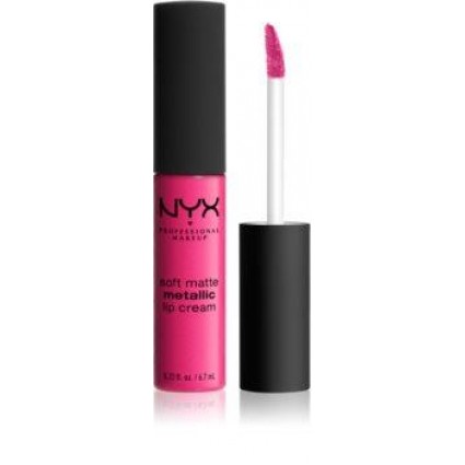 NYX Помада матовая Soft matte lip cream METALLIC №03 (Paris) 6,7 мл NYX Помада матовая Soft matte lip cream METALLIC №03 (Paris) 6,7 мл