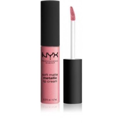 NYX Помада матовая Soft matte lip cream METALLIC №10 (Milan) 6,7 мл NYX Помада матовая Soft matte lip cream METALLIC №10 (Milan) 6,7 мл