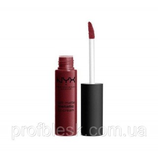 NYX Помада матовая Soft matte lip cream METALLIC №04 (Budapest) 6,7 мл