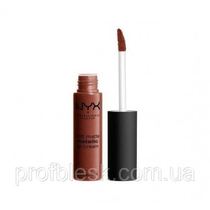 NYX Помада матовая Soft matte lip cream METALLIC №12 (Dubai) 6,7 мл NYX Помада матовая Soft matte lip cream METALLIC №12 (Dubai) 6,7 мл
