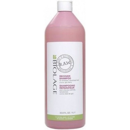 Шампунь для відновлення волосся Matrix Biolage R. A. W. Recover 1000 мл Шампунь для відновлення волосся Matrix Biolage R. A. W. Recover 1000 мл