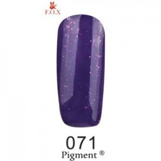 071 F. O. X gel-polish gold Pigment 6 мл