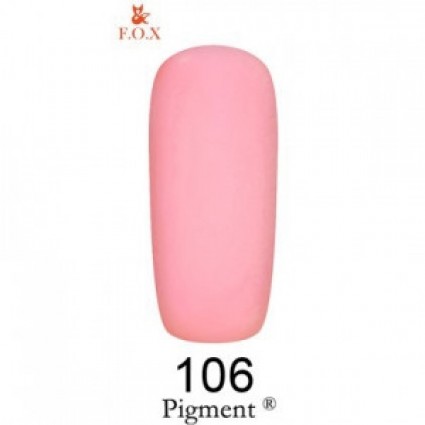 Гель-лак F.O.X Gel Polish Gold Pigment 106 рожевий 6 мл Гель-лак F.O.X Gel Polish Gold Pigment 106 рожевий 6 мл