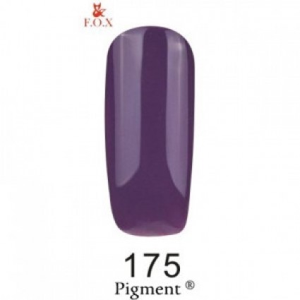 Гель-лак F.O.X Gel Polish Gold Pigment 175 фіолетовий 6 мл