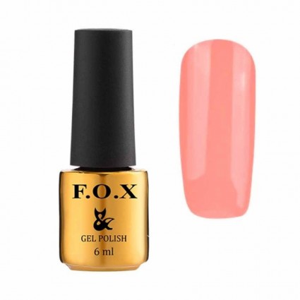 Гель-лак F.O.X Gel Polish Gold Pigment 146 персиково-лососевий 6 мл