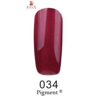 034 F. O. X gel-polish gold Pigment 6 мл
