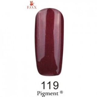 119 F. O. X gel-polish gold Pigment 6 мл