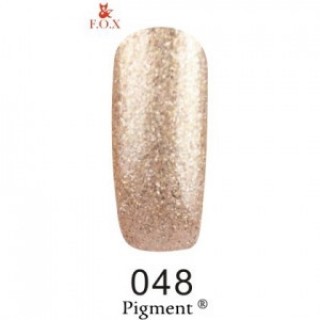 048 F. O. X gel-polish gold Pigment 6 мл