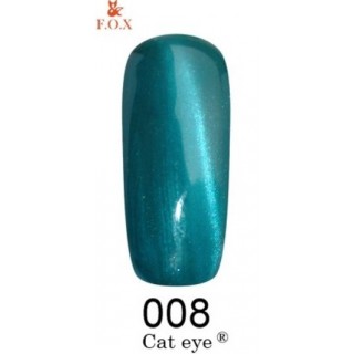 008 Cat eye F. O. X gel-polish gold 6 мл