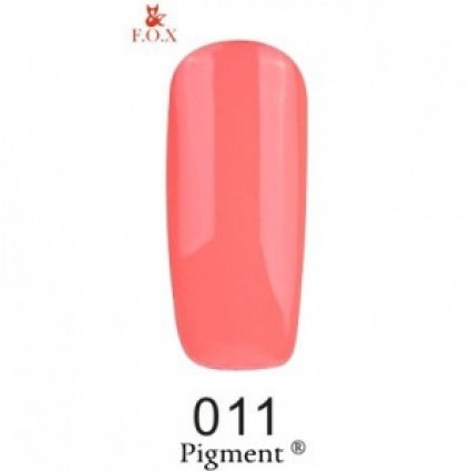 011 F. O. X gel-polish gold Pigment 6 мл