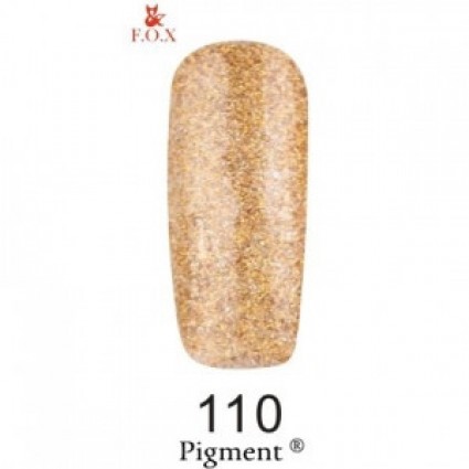 110 F. O. X gel-polish gold Pigment 6 мл 110 F. O. X gel-polish gold Pigment 6 мл