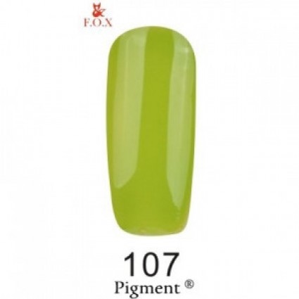 107 F. O. X gel-polish gold Pigment 6 мл