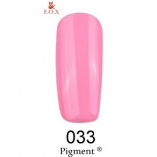 Гель-лак F.O.X Gel Polish Gold Pigment 033 рожевий 6 мл