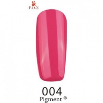 Гель-лак F.O.X Gel Polish Gold Pigment 004 насичена фуксія 6 мл