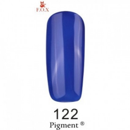 Гель-лак F.O.X Gel Polish Gold Pigment 122 темно-синій 6 мл