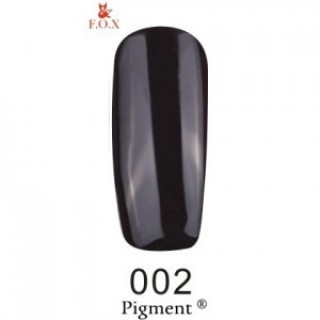 002 F. O. X gel-polish gold Pigment 6 мл (чорний)