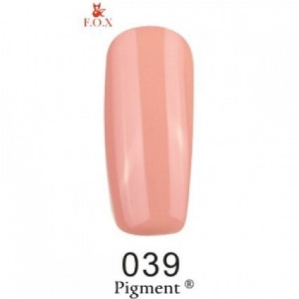 Гель-лак F.O.X Gel Polish Gold Pigment 039 тілесно-бежевий 6 мл Гель-лак F.O.X Gel Polish Gold Pigment 039 тілесно-бежевий 6 мл