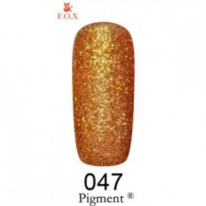047 F. O. X gel-polish gold Pigment 6 мл