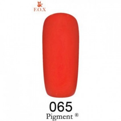 Гель-лак F.O.X Gel Polish Gold Pigment 065 кораловий 6 мл