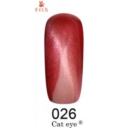 Cat eye 026 F.O.X gel-polish gold 6 мл Cat eye 026 F.O.X gel-polish gold 6 мл