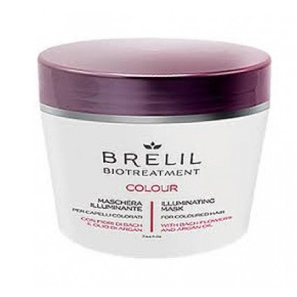 Маска для фарбованого волосся Brelil Professional Bio Treatment Colour Illuminating Mask 220 мл