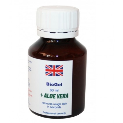 Derma Pharms UK BioGel + Aloe Vera. Біогель для педикюру, манікюру 60 мл (Ремувер)