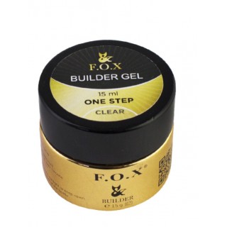 Гель-желе моделюючий F. O. X. Gele Clear Builder 15 мл