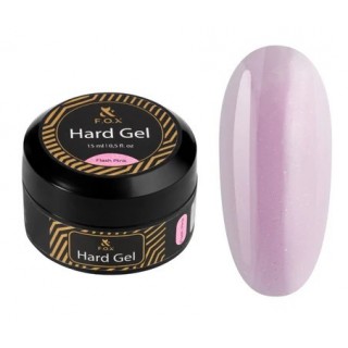 Моделюючий гель для нігтів F.O.X Hard Gel Flash Pink 15 мл