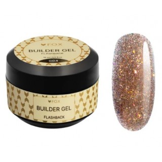 Світловідбивний будівельний гель F.O.X Builder gel  Flashback 004 15 мл