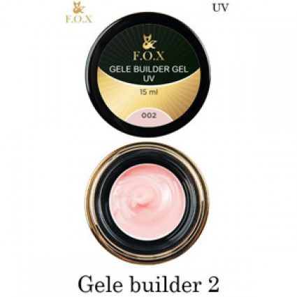 F. O. Х. Gele. Builder gel Pink 2.15 мл
