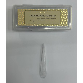 Верхні форми для моделювання F.O.X Decking Nail form 4.0 Модерн 14 шт