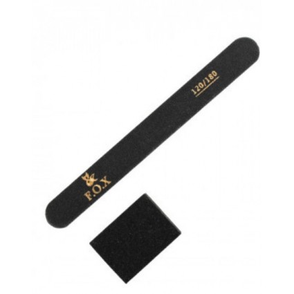 Пилка + Баф FOX (120/180 + 120) Пилка + Баф FOX (120/180 + 120)