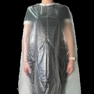 Пеньюар одноразовий Monaco 90*135 Поліетилен 50 шт білий