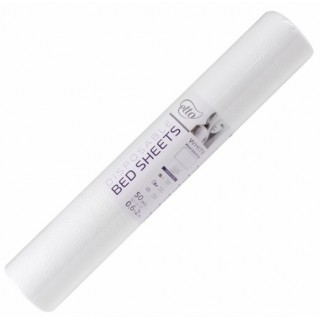 Простирадла одноразові перфоровані Etto 0,6м* 50 шт Білий