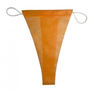 Трусики-стрінги Monaco Style L/XL зі спанбонду Помаранчеві 1 шт